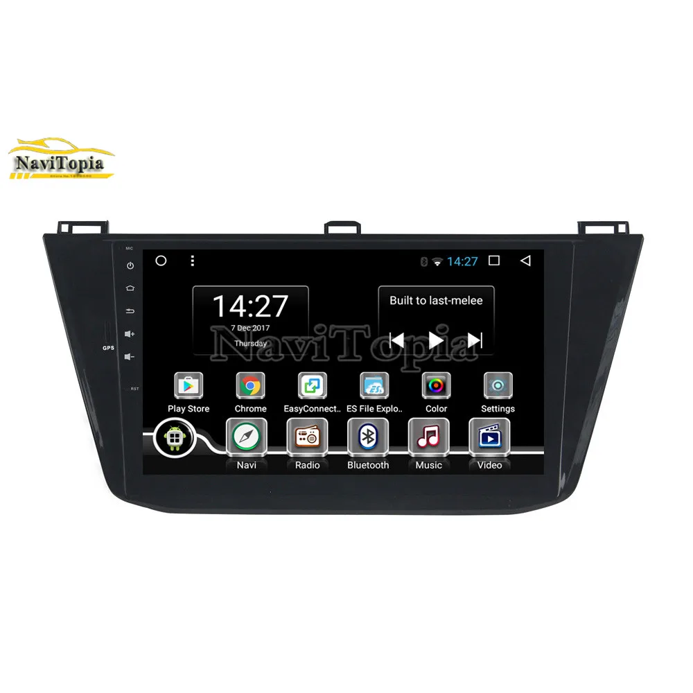 NAVITOPIA TS9 4G ram 64G rom Восьмиядерный Android 8 1 Автомобильный DVD Радио мультимедийный плеер
