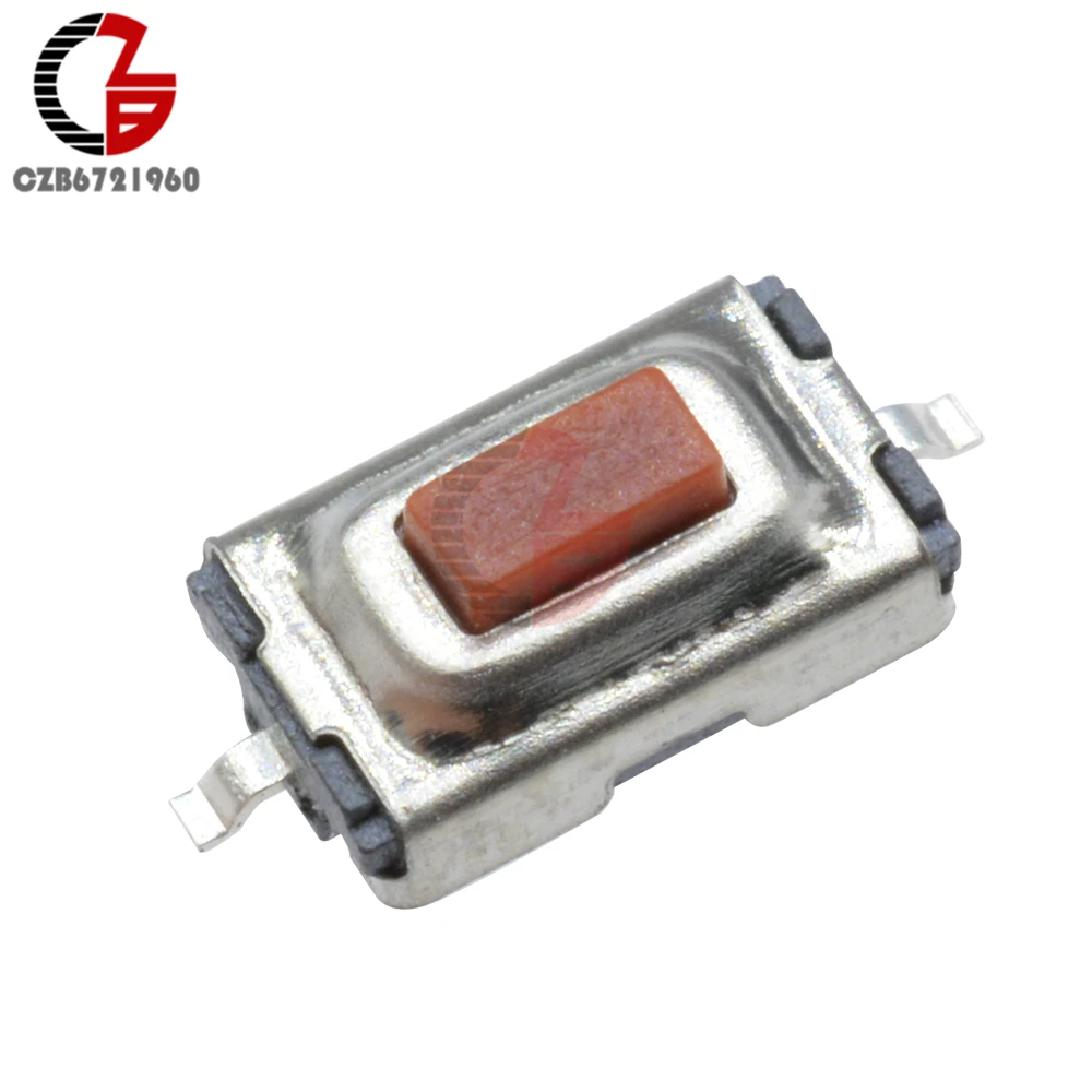 50 шт. 3x6x2 5 мм Тактильный кнопочный переключатель Микро тактовый 2 Pin SMD ST|switch|st |