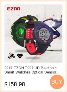 EZON T033 Смарт спортивные марафонские часы для бега Bluetooth 4,0 gps трекер Шагомер пульсометр наручные часы альтиметр барометр