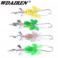 4pcslot lure set sequins lures 5 8g 9cm rotating blade fiy fishing hard metal spinner bait spoon fishing wobblers tackle wd 281