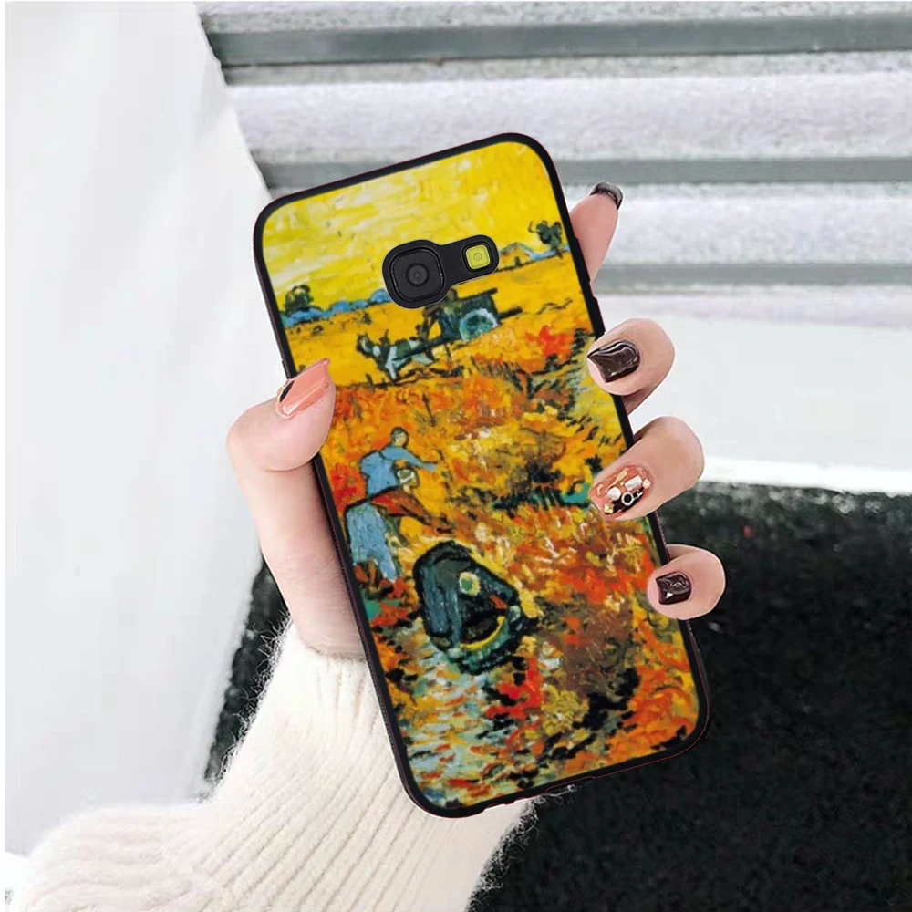 Силиконовый чехол с изображением звездной ночи для Samsung A2 Core A3 A5 A6 Plus A7 A8 A9 A10 A30 A50 A60
