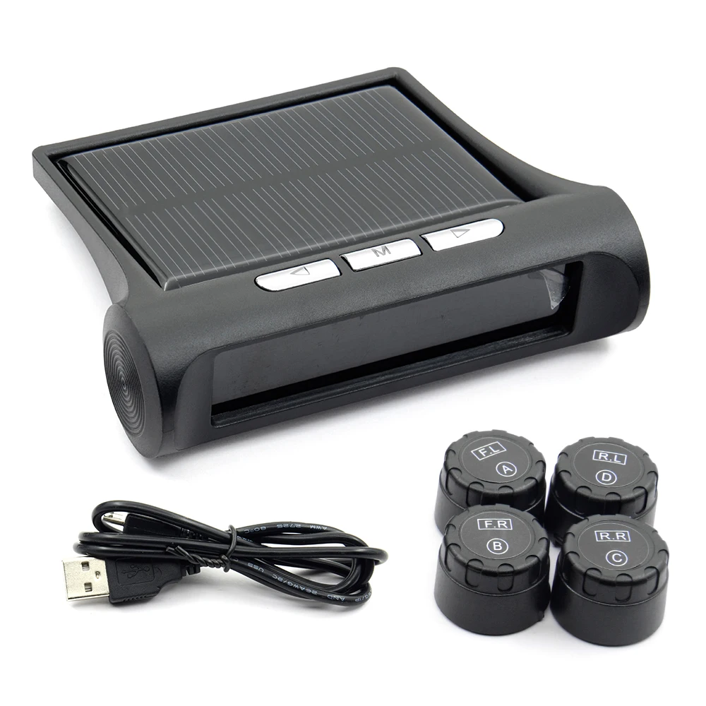 Система контроля давления в шинах TPMS беспроводная система мониторинга 4 мини