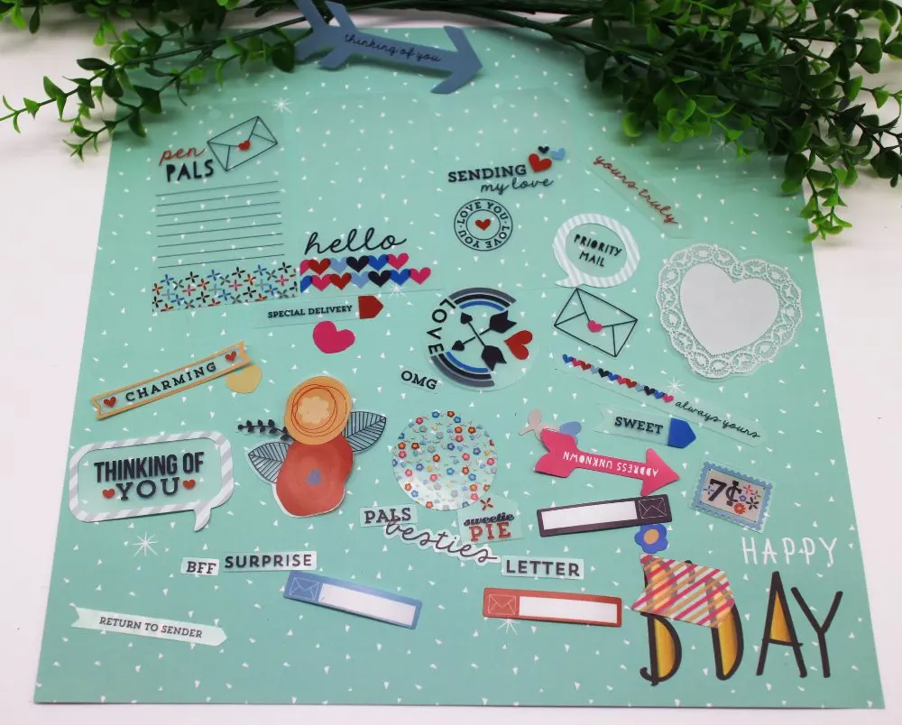 111 шт. этикетки картон высечки бумага/план из ПВХ/бумага для заметок сделай сам