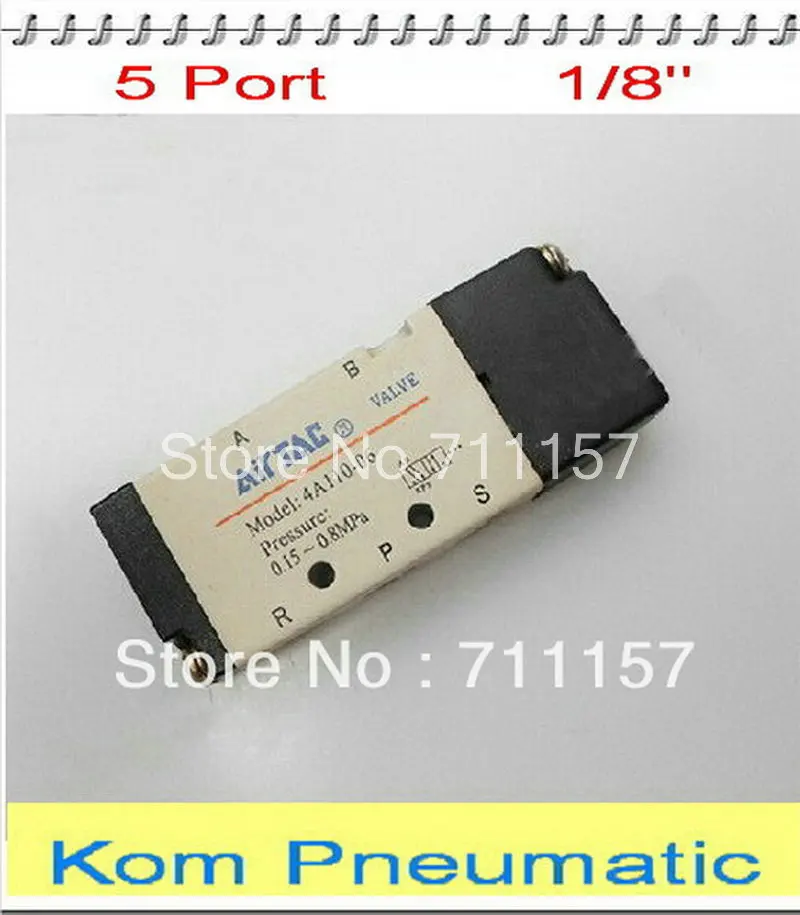 Бесплатная доставка электромагнитный клапан воздушного управления 4A110 06 1/8 дюйма