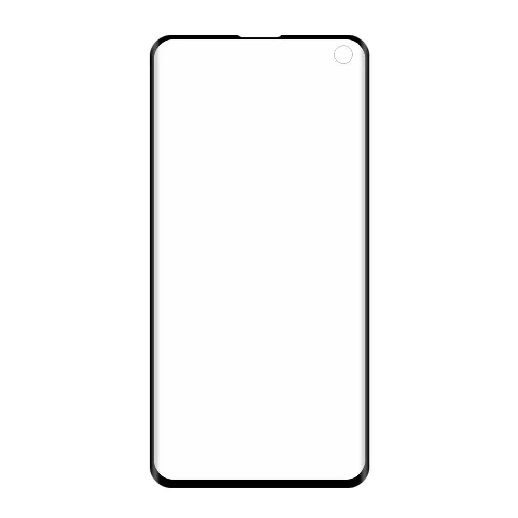 Соломенная шляпа Принц для samsung Galaxy S10e 3D полноэкранный ПЭТ покрытие изогнутый горячий изгиб HD экран протектор черный
