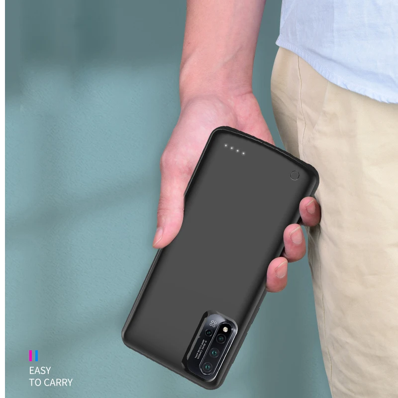 Высокое качество 6500mAh банк питания чехол для huawei nova5/nova5Pro резервного заряда