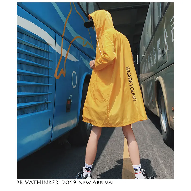 Privathinker Мужская Солнцезащитная одежда куртки уличная 2019 летняя повседневная