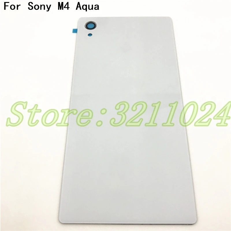 5 0 дюймовая Задняя крышка батареи для Sony Xperia M4 Aqua E2303 E2333 E2353 задняя батарейного