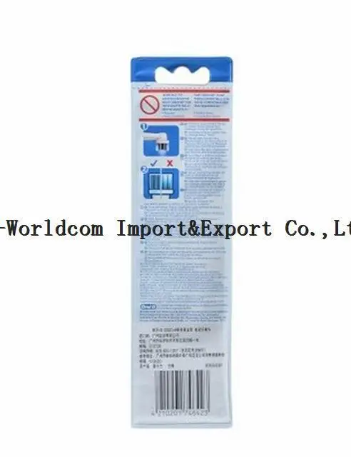 Freeshipping Hot Sales promotion Original LOGO 5packs/lot (4pcs/pack) EB17 To replace the toothbrush head oral hygiene product |