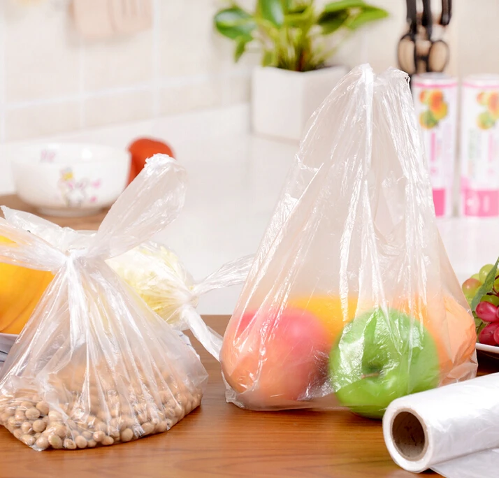 200 шт. пластиковые пакеты для упаковки продуктов | Дом и сад