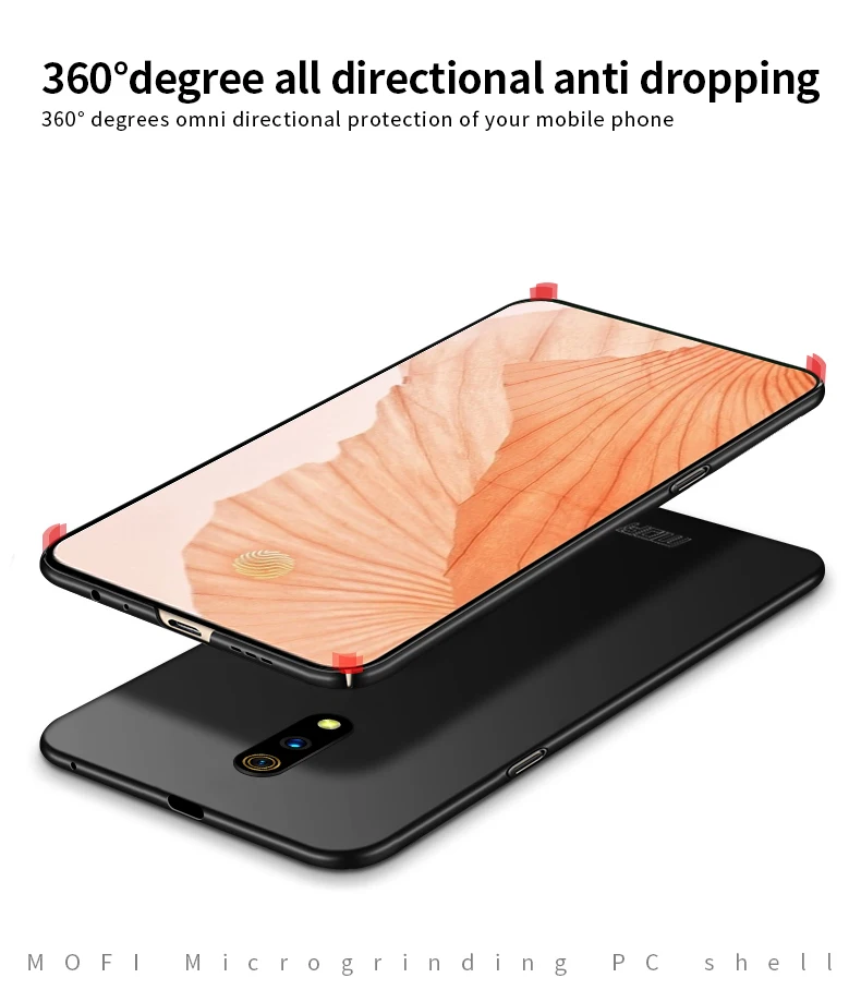 Original MOFi Brand OPPO Realme x case silicone scrub cover hard PC Back For cases |