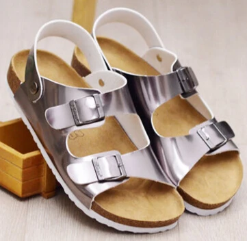 2018 Новый сандалии гладиаторы в римском стиле Женские летние домашние тапочки с