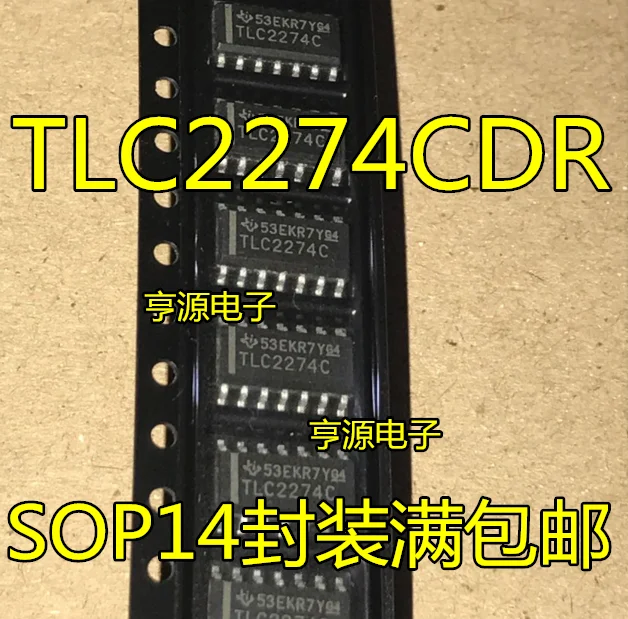 New TLC2274CDR TLC2274 TLC2274C SOP14 Quad Operational Amplifier Chip | Обустройство дома