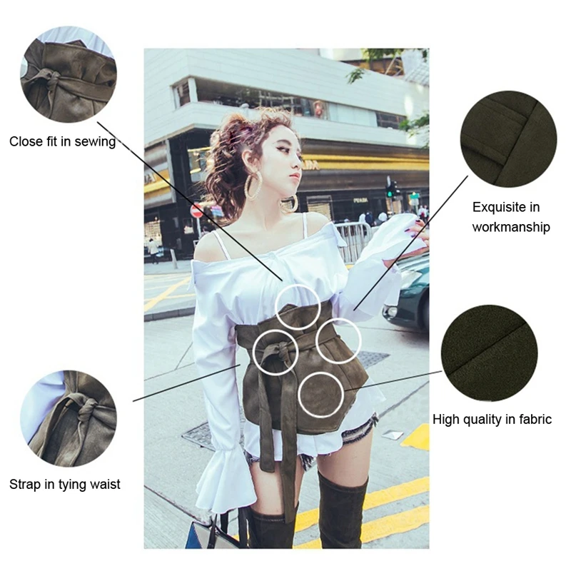 2017 Женский модный широкий фланелевый пояс женский роскошный Джинсовый платье