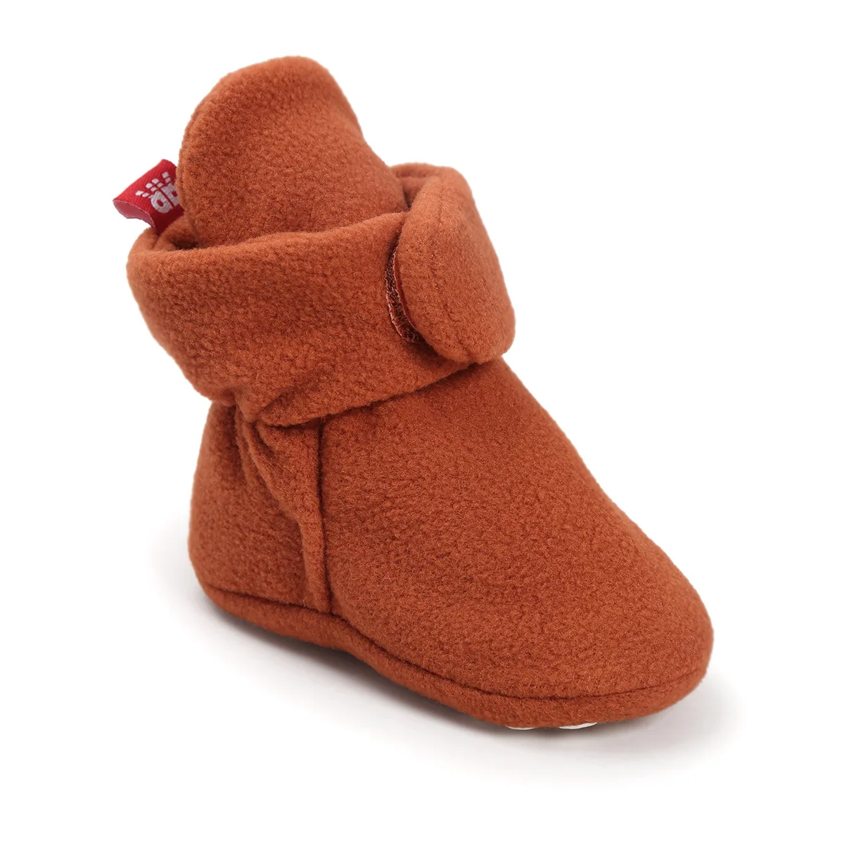 Light brown Детская обувь унисекс для мальчиков и девочек; зимние теплые ботинки для новорожденных; классическая обувь для малышей; обувь для первых шагов; TS121 - Цвет: Light brown