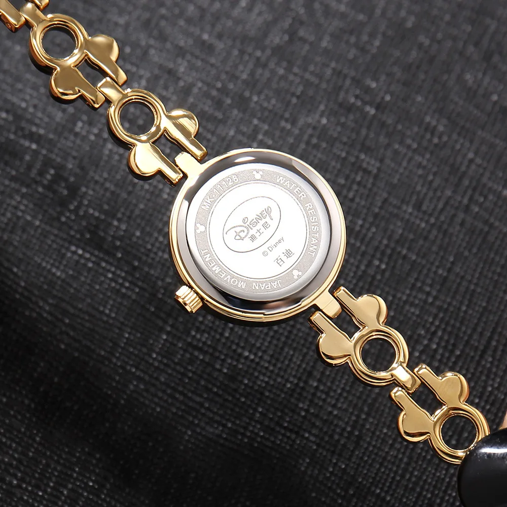 Женские кварцевые часы из нержавеющей стали с изображением Микки Мауса|wristwatch