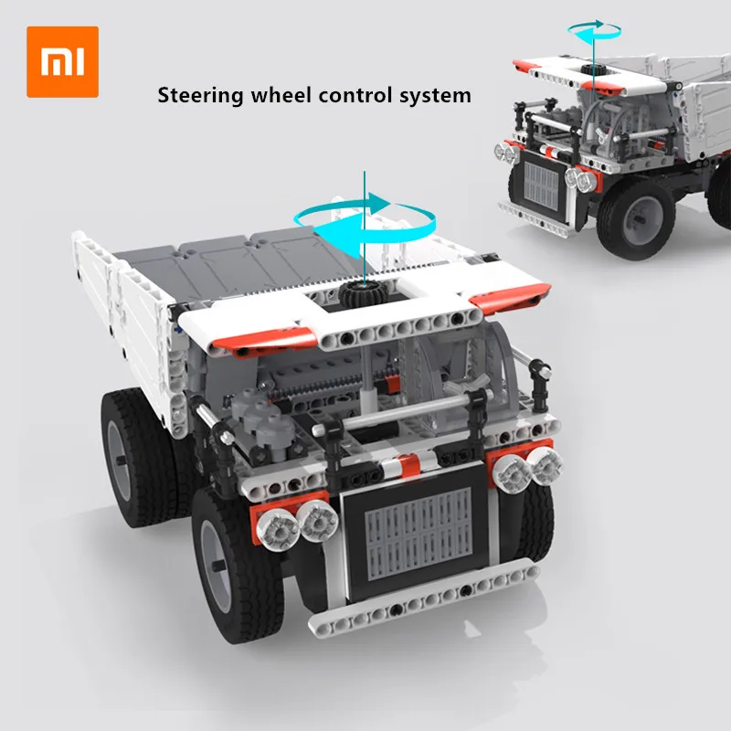 Оригинальные строительные блоки XiaoMi Mijia Mitu Truck Mi Пальчиковый Спиннер подарок для