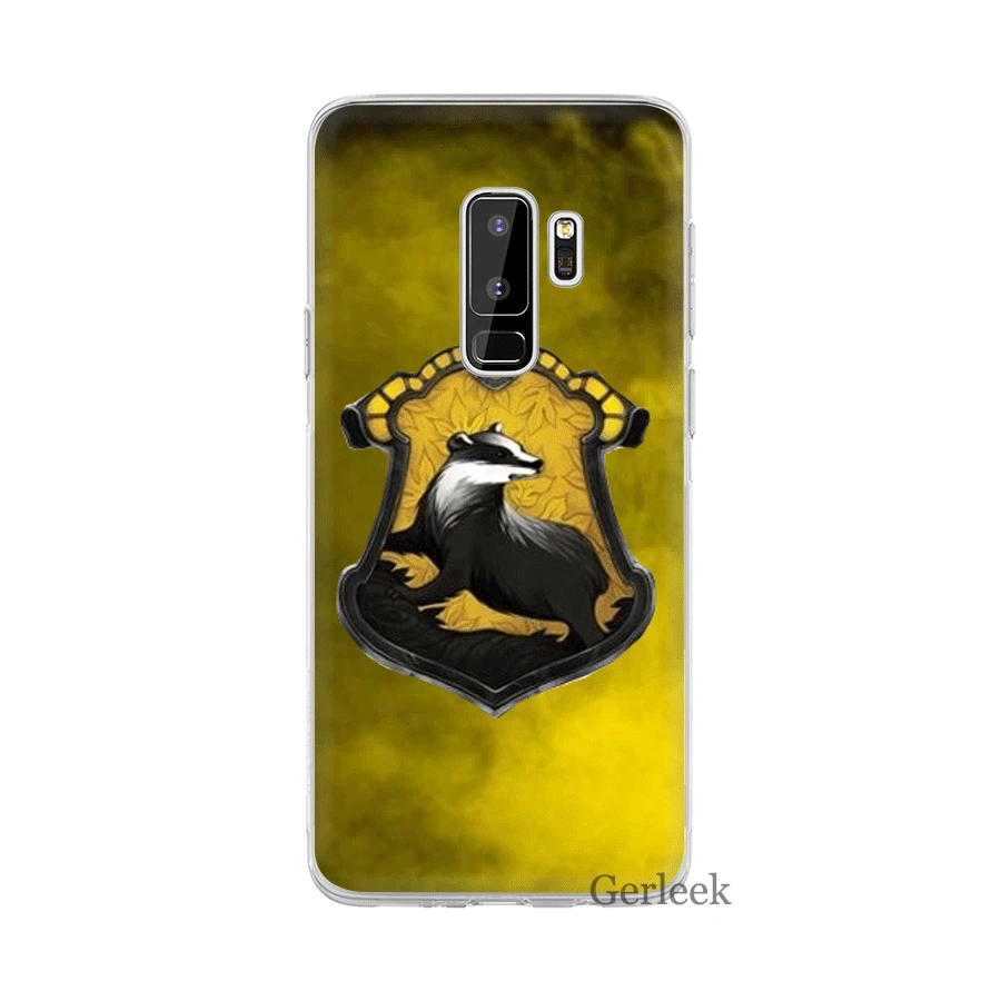 Чехол для телефона Desxz Samsung Galaxy M10 M20 M30 A7 A9 A10 A30 A40 A50 A70 Hogwarts Hufflepuff | Мобильные