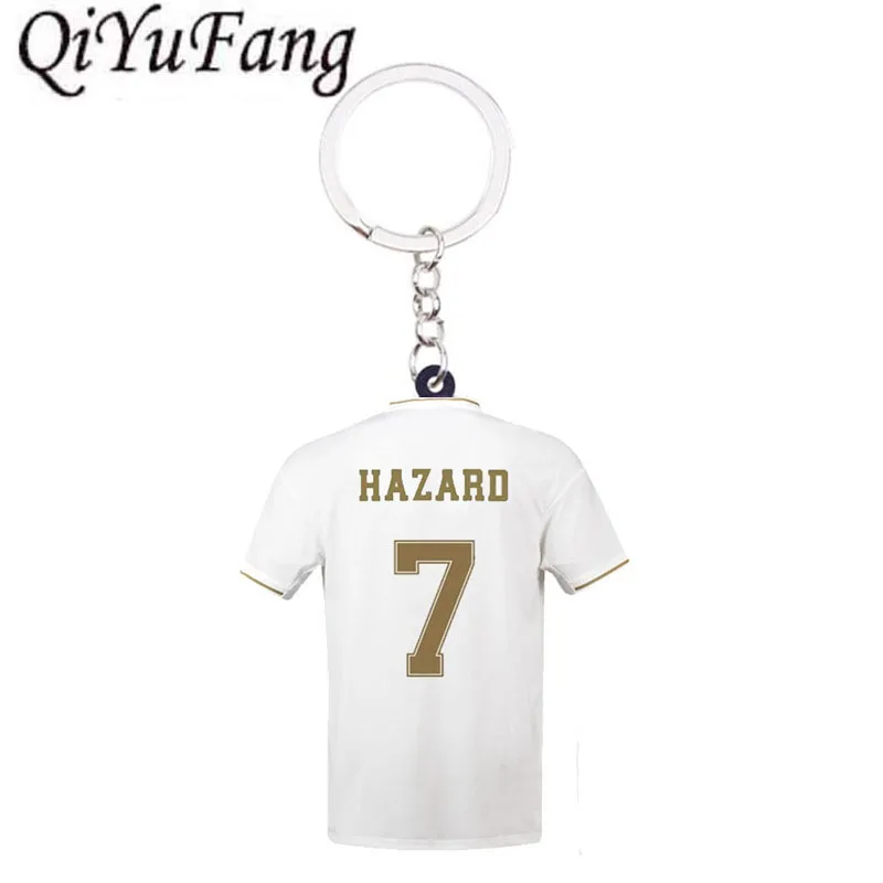 Hazard футбол CR7 C. RONALDO Messi брелок на подарок для мужчин Спорт женщин любимый звезда