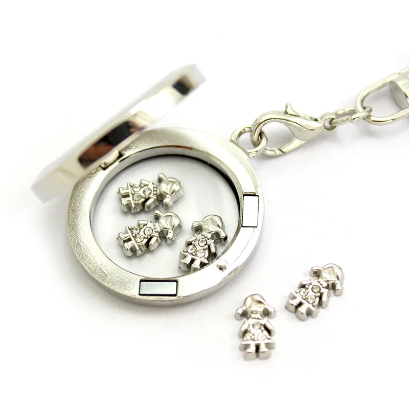 Оптовая продажа 10 шт./упак. смешанные стили металлические подвески со стразами