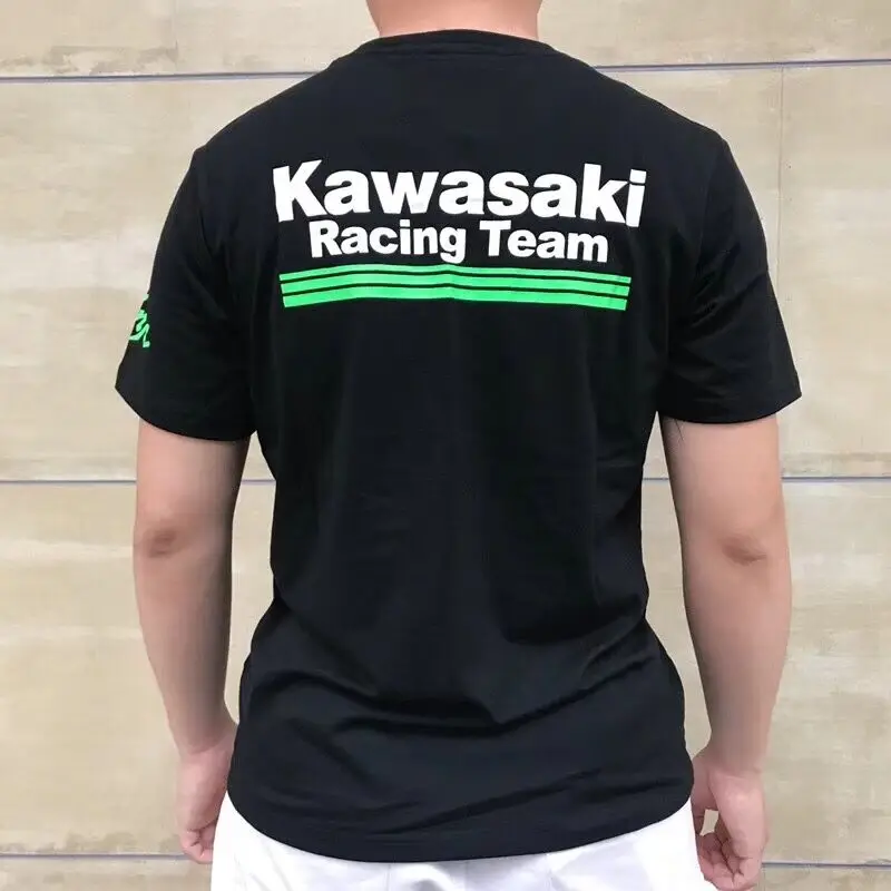 Новинка футболка для KAWASAKI серия футболки moto gp мужские повседневные шорты Kawasaki