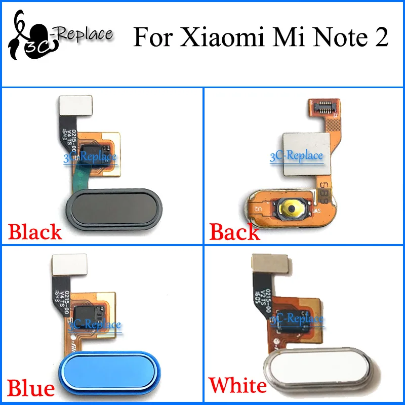 Для Xiaomi Mi Note 2 Note2 2015213 2015211 сканер отпечатков пальцев Сенсорный датчик ID кнопка
