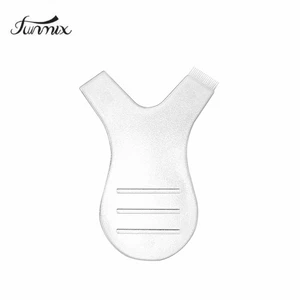 Y-образная 2 разных чистящих головки, пластиковая мягкая щетка 10 дюймов, маленькая одноразовая щетка для чистки ресниц, инструменты для макияжа и туши