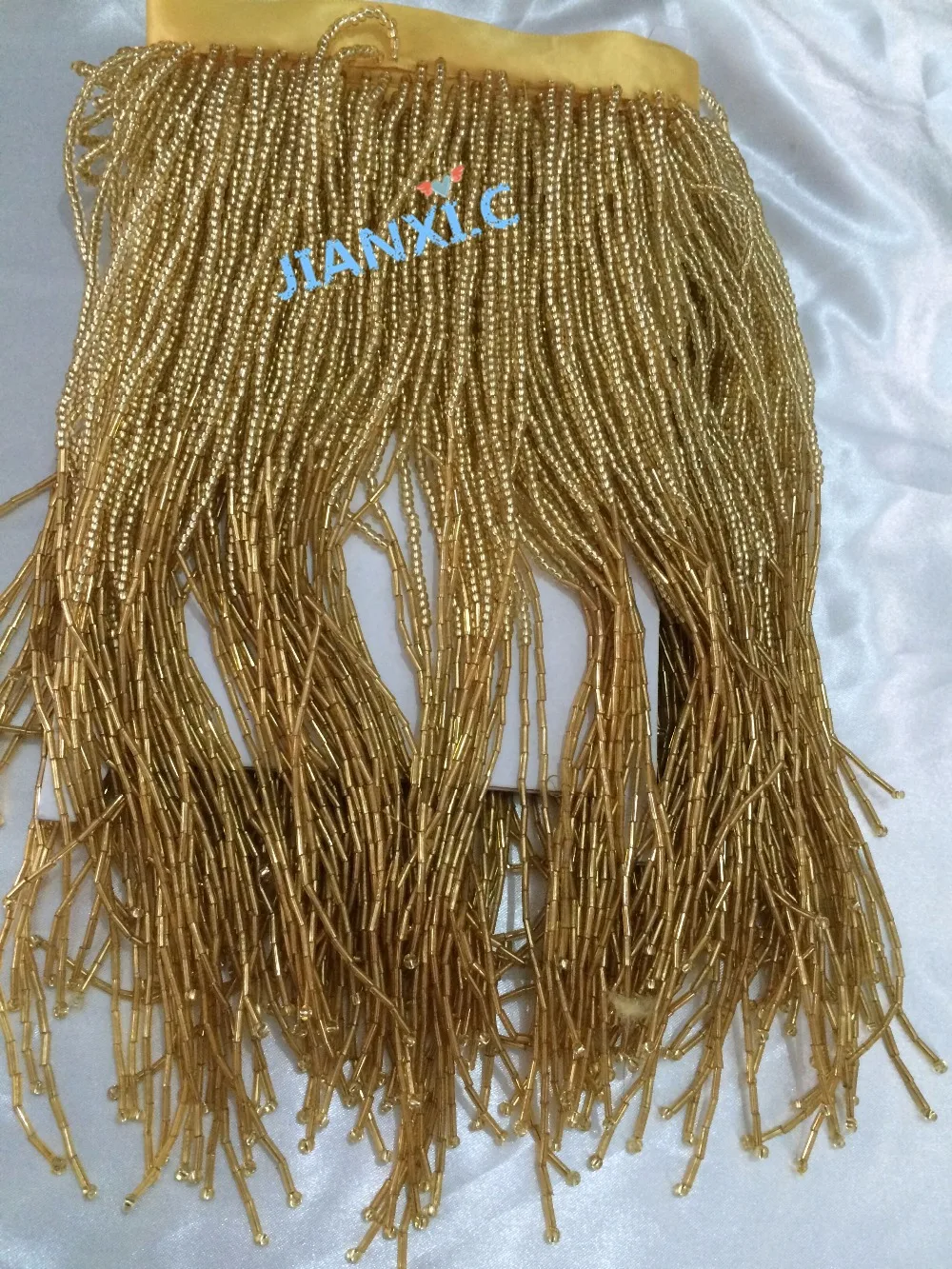 28 см лента с бисером и бахромой отделка бахрома Горячая продажа CiCi-102423-2 кисточкой