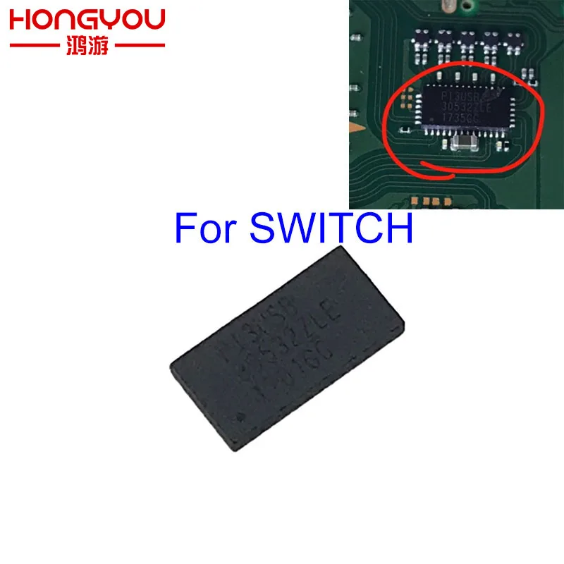 10 шт. оригинальная новая Замена для nintendo switch NS материнская плата консоль ic chip p13usb