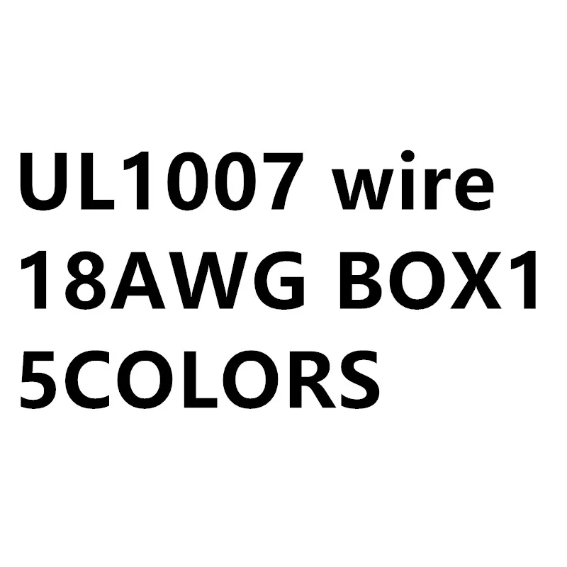 Белый 18, 20, 22, 24, 26 28 AWG UL 1007 5-смешивание цветов коробка 1/контейнер под элемент питания 2 провод и кабель провод луженую медную проволоку stranding провода "сделай сам" - Цвет: Белый