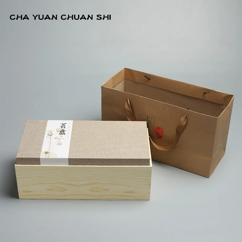 Керамические чайные банки Chayuanchuanshi Jingdezhen из селадона лотоса герметичная