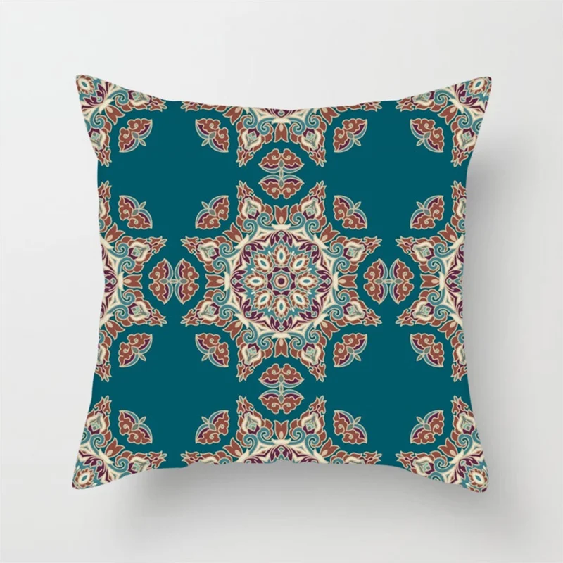 Чехлы на подушки с геометрическим принтом Fuwatacchi цветные чехлы из хлопка для