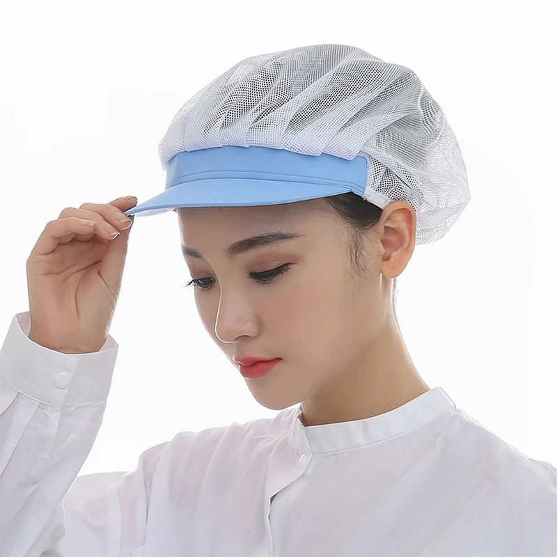 Sanxiaxin qualityUnisex эластичные сетчатые кепки с пряжкой тканевые для кухни ресторана