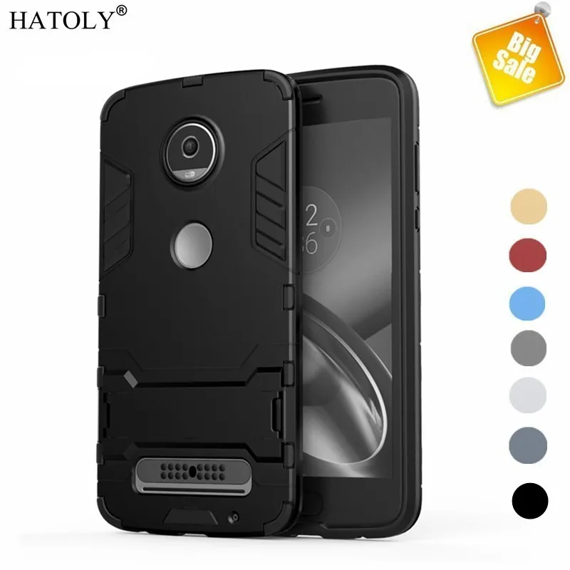 Чехол для Motorola Moto Z2 Play противоударный защитный жесткий чехол Силиконовый бампер