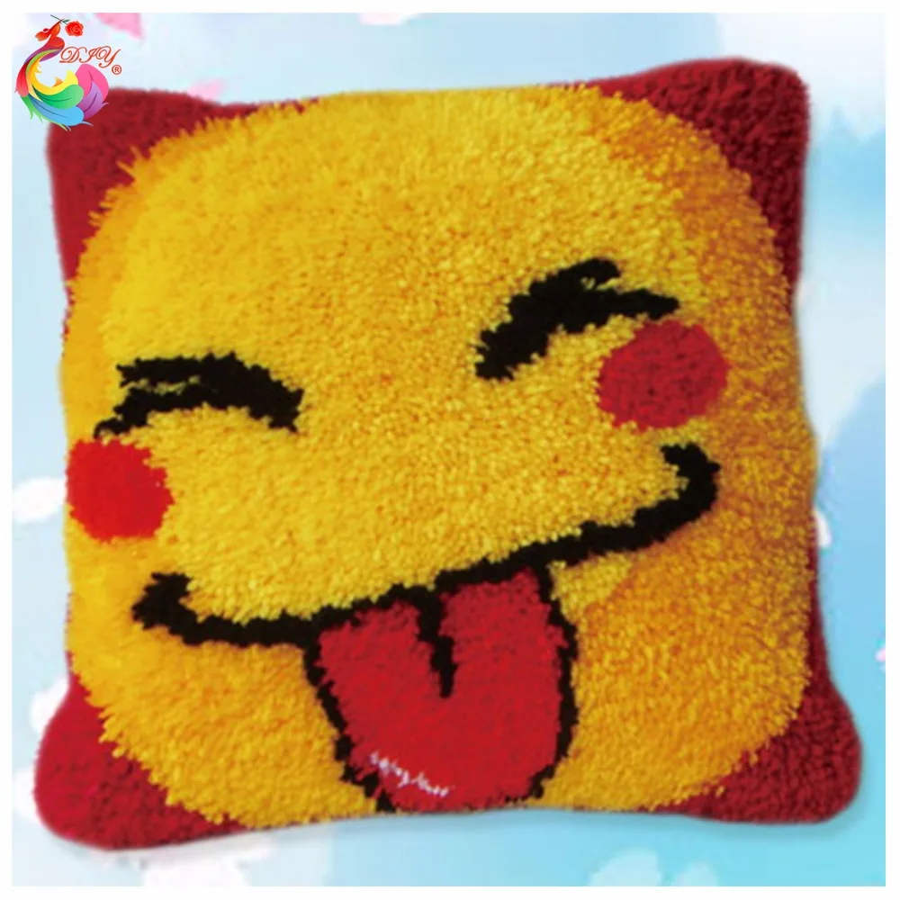 Набор для вязания крючком 3D сделай сам необработанная наволочка ручной работы с