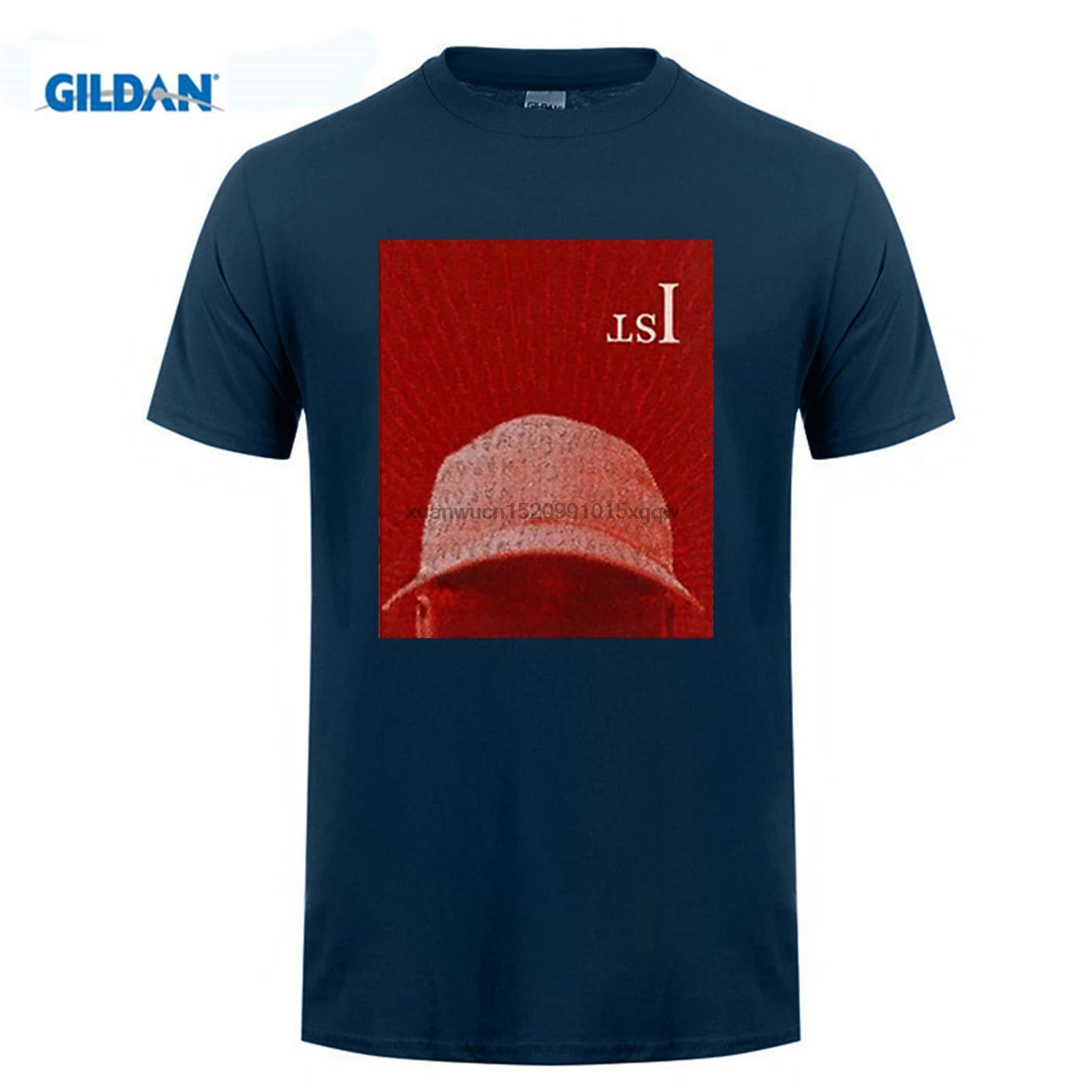 GILDAN t-shirt Gray men Skepta Konnichiwa Stamp Streetwear Short-Sleeved Clothing big sizes Round Collar Lover cotton | Мужская одежда