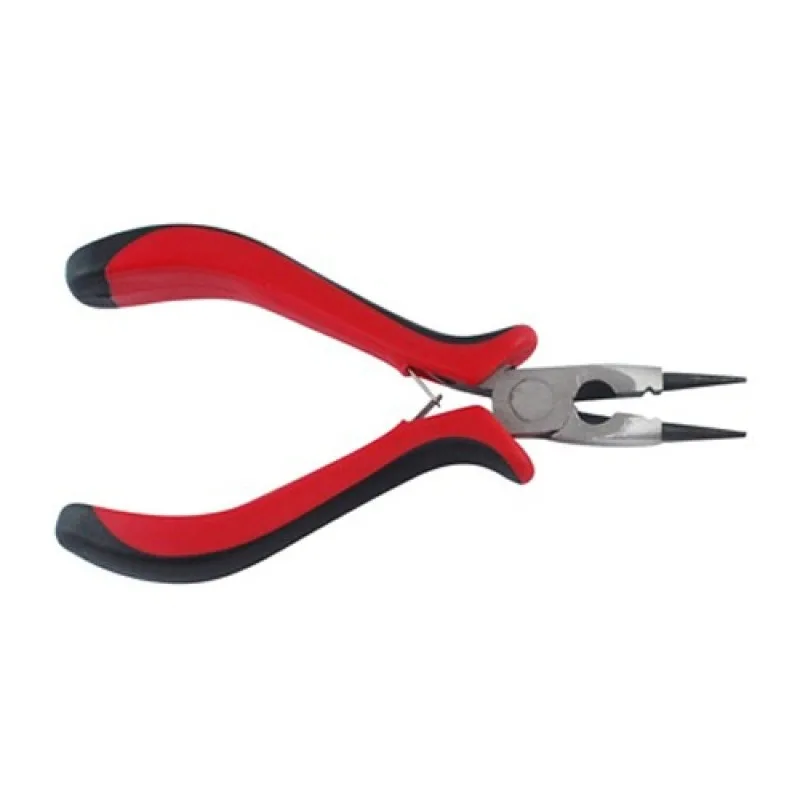 

Jewelry Pliers Round Nose Pliers Wire Cutter Polishing Gunmetal Jewelry Making Tools 130x65x18mm