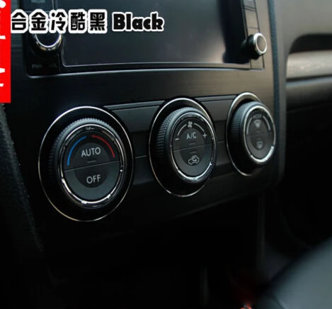3 шт. ручки управления кондиционера для Subaru XV|switch panel cover|trim coversubaru xv |