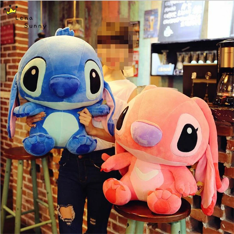 2 шт./лот 32 45 см Kawaii Stitch плюшевые игрушки аниме Лило и Ститч для детей подарок на