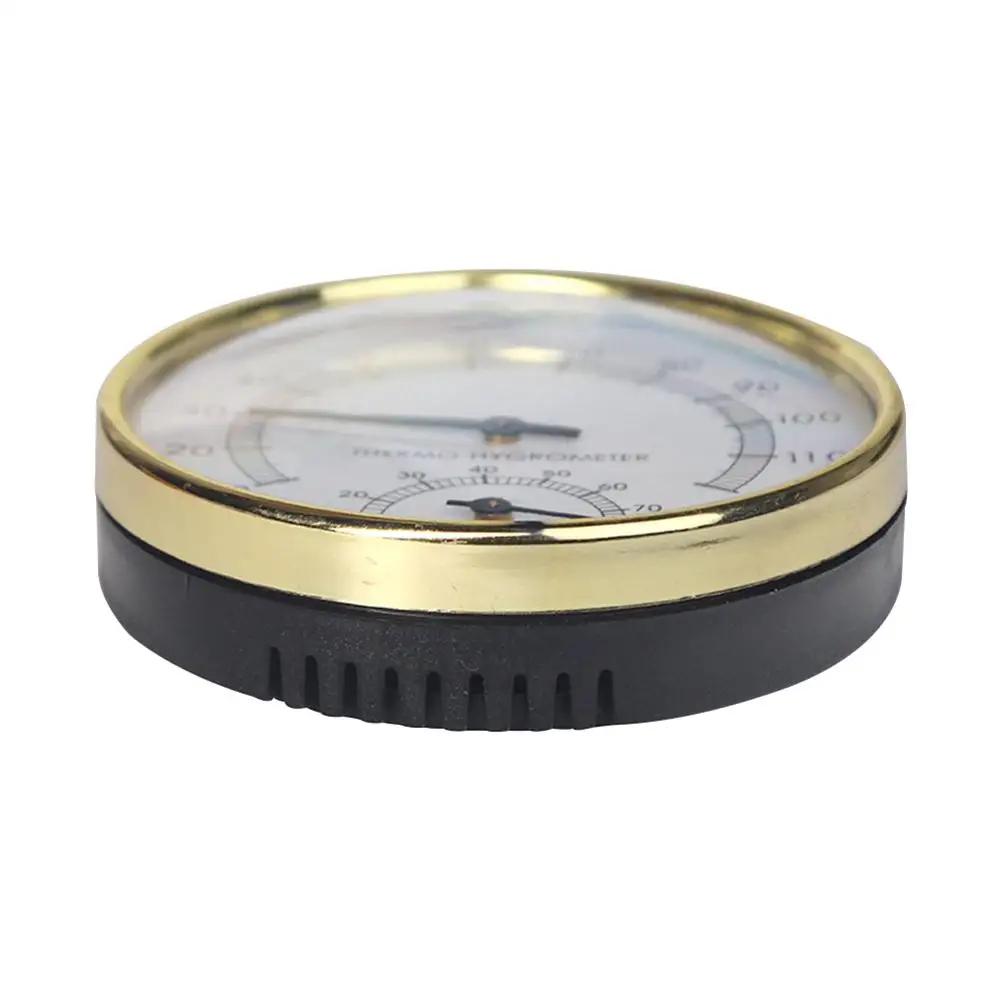 Термометр для сауны металлический корпус паровой циферблат гигрометр