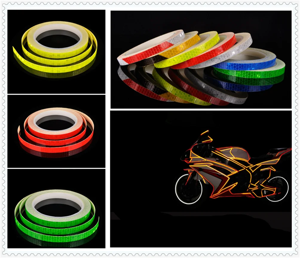 

Motorcycle accessories bicycle car reflective tape sticker warning strip for BMW HP2 SPORT K1200R K1200R SPORT K1200S K1300