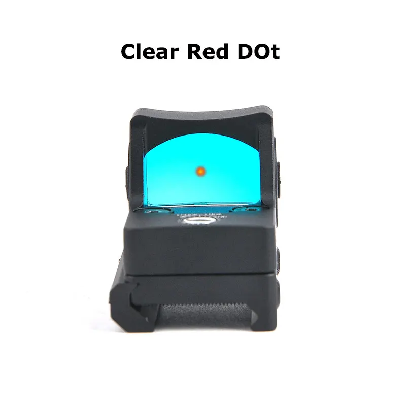 Охотничья винтовка мини RMR Reflex Red Dot прицел коллиматор Глок охотничьи прицелы охотничий пистолет подходит 20 мм Pictinny Rai