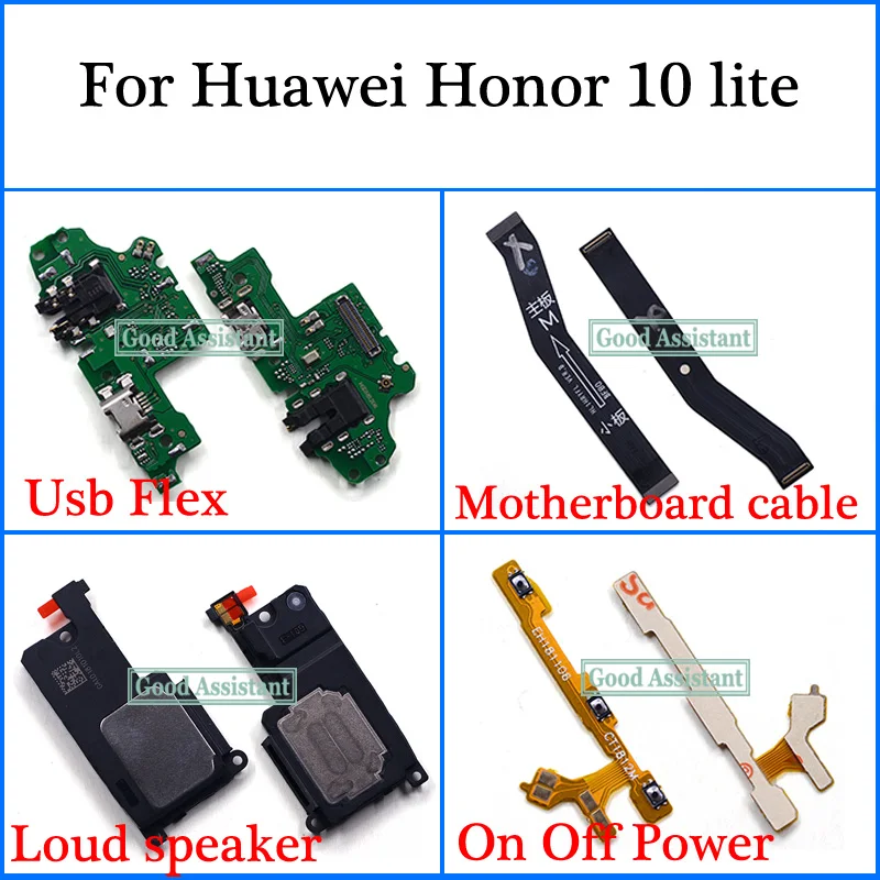 Гибкий Usb кабель для материнской платы Huawei Honor 10 lite/Huawei honor10 Youth громкий динамик