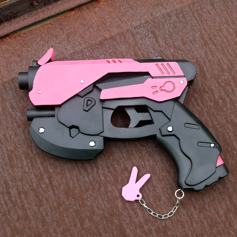 Аниме игры OW реквизит для косплея D. va аксессуары для косплея DVA реквизит для косплея ПВХ игрушка пистолет Кепка оружие 27 см* 19 см