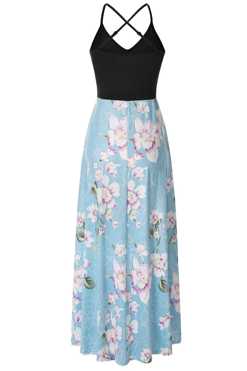 Фото SAGACE Women Boho Casual Sexy Sleeveless Backless Printed Halter Mid Calf Dress Plus Size Summer Vestidos Verano 2019 *30 Женская SAGACE Women Boho Casual Sexy Sleeveless Backless Printed Halter Mid Calf Dress Plus Size Summer Vestidos Verano 2019 *30 Женская