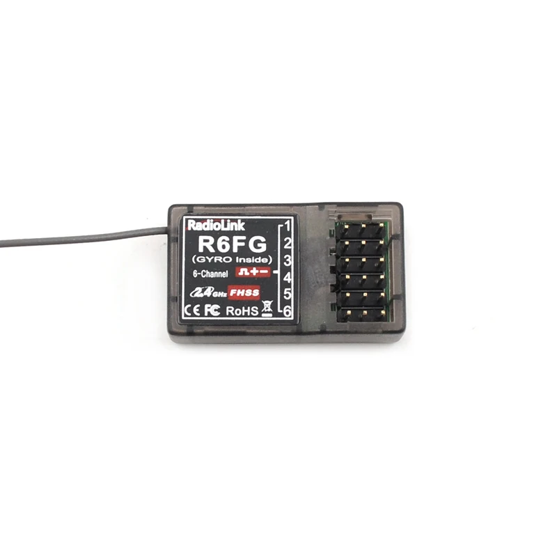 Новый Автомобильный контроллер RadioLink RC4GS 2 4G 4CH передатчик + гироскоп R6Fg внутри