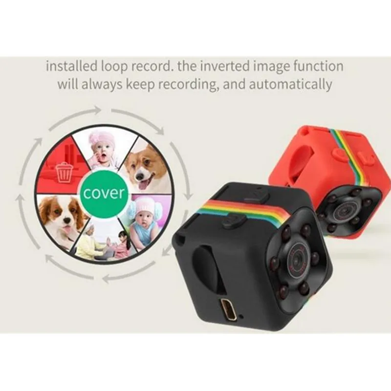 Sansnail sq11 мини камера HD 1080P сенсор ночное видение видеокамера движения DVR микро