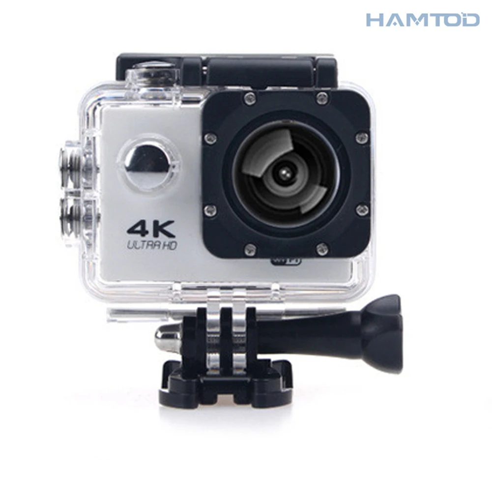 HAMTOD H9A 2,0 дюймовый ЖК-экран HD 4K WiFi камера движения 120 градусов широкоугольный объектив с водонепроницаемый чехол