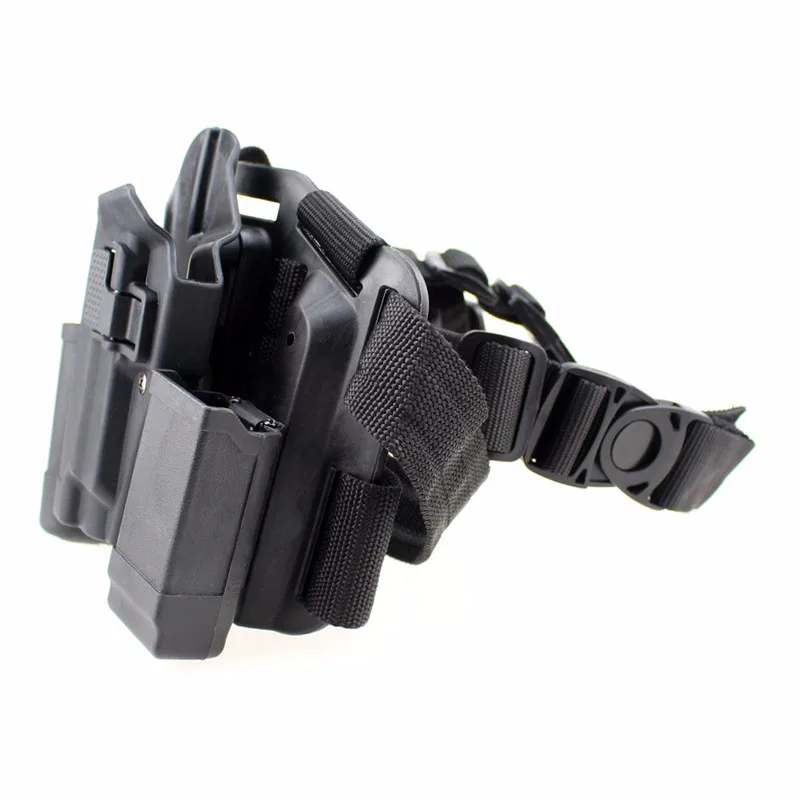 Чехол для пистолета Sig Sauer P226 левая рука с журналом и карманом фонарика армейский