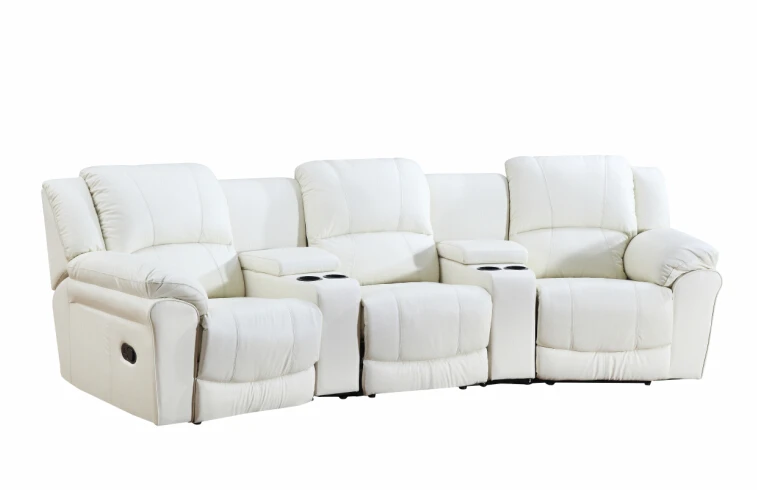 Домашняя мебель стул для кинотеатра диван с Кожаным диваном черное кресло